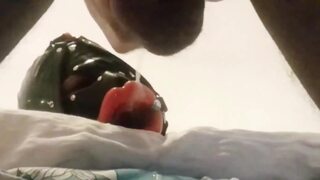 MILF with Ring Gag, Fake Lips, Mouth and Facial