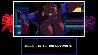 Ms Nightingale - Big tits Black Cyberpunk girl