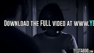 Big tits rebel teen makes strict warden watch her get anal fucked