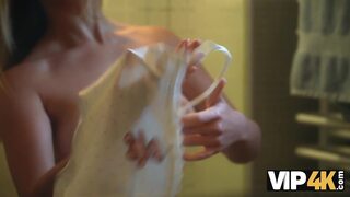 VIP4K  Blonde with Big Tits Fuck Her Boyfriend's hunk