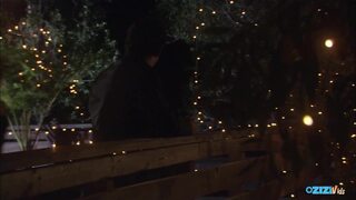 Her pierced clitoris got really swollen while the brunette was fucked by a big dick