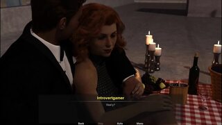 A soldier Struggle Date Night With Sarah and fucking pregnant Mia And Sarah