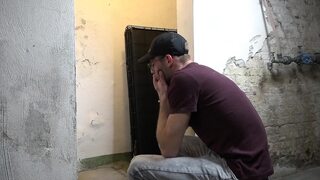 Teen Romy gets fucked hard in the basement