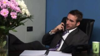 Latex mistress ensures her slaves bond