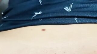 Handjob Pussy Closeup. Female Solo. Wet Pussy. Quarantine. Sitting at Home