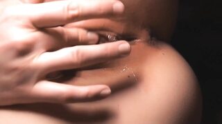 Slow Motion Fucking and Creampie in Great Detail