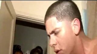 Hot Babe Bangs at the College Party's Comport Room