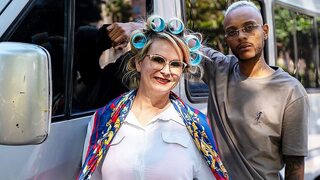 Busty Mature Gets BBC Ass Destroyed