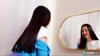 Lola Li, 18, is a brace-face with perfect, perky knockers