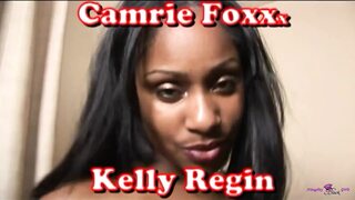 Camrie Foxxx and Kelly Regin Deepthroat a Big Black Cock in a Hardcore Sexy Threesome 