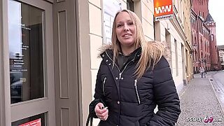 GERMAN SCOUT - FIRST ANAL FOR CURVY BIG NATURAL TITS TEEN CHANIE AT STREET CASTING