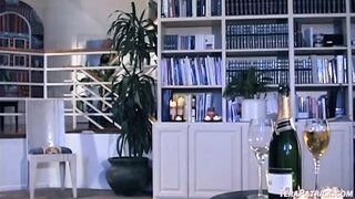 Ariana Jollee, Tiffany Taylor and Mia Beck are the lead in this gangbang with anal and facials