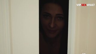 Beautiful Alexis Brill Consoling Threeway with Swingers - VIP SEX VAULT