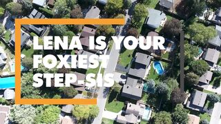 POV - Stepsister pussy fuck session with Lena Paul