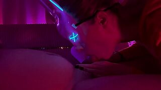 Halloween Blowjob Trick or Treat ended well