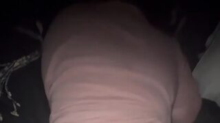 Fucking a thick white girl in doggy with my BBC