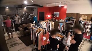 Something Sparks Each Time Their Eyes Meet Inside the Quiet Fashion Shop