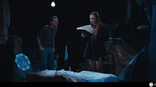 Redhead Landlady Getting Used by Horny Young Tenant - Time Stop Frozen In Time Freeze Fetish