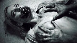 Extreme Parasite Lesbian Horror - Melody Marks & Blake Blossom in Hardcore Monster Sex Scene