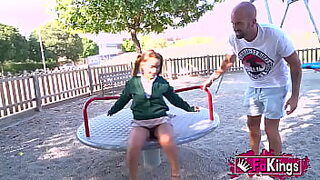 Public exhibitionism with a tiny babe and a BIG COCK!