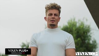 VIXEN Bratty Blonde College Girls Polly Yangs And Era Queen Share A Cock In Naughty Threesome