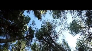 Bound Babe Sucks Cock in Wild BDSM Threesome