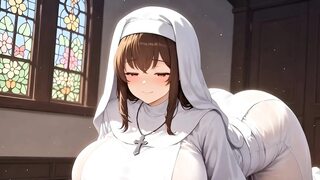 Curvy BBW Nun Sensual Self Love Meditation Huge Boobs Massive Ass Gentle Orgasm