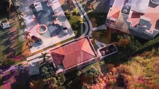 Latinas play billiards and put dildo in the ass of the loser GGmansion