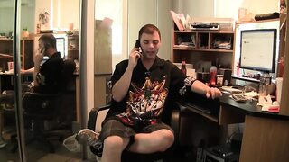 A big ass for a sexy busty girl