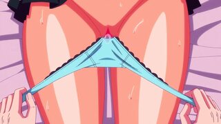 Horny Student with Big Boobs Fucked Hard by Lucky Teacher (Hentai Sex) Eng Sub