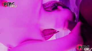 Behind the scenes teen blowjob