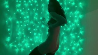 Hot teacher LanaRay learns striptease to seduce men for her insatiable pussy  Watch it