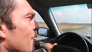 Black and white outdoor double penetrated ass fucking threesome...cum in mouth