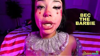 Clown Town : Cutie Beca Barbie is Sperm & Piss Crazy