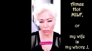 Nothing adorns a mature woman like a dildo in her wet cunt  !  ))