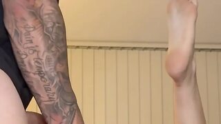 Anal orgasm cream pie