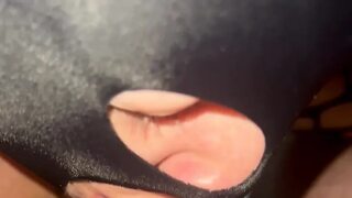 Mia sucked dick up to the cock