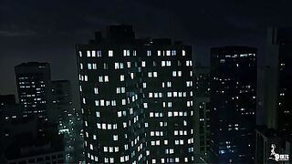 Big tit Asian babe gets cum splattered as the BBC futa Boss long dicks her new PAWG assistant