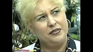 German bbw mom picked up for first anal