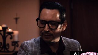 BURNING ANGEL - Naughty Jane Wilde Does Everything To Bring Her Man Back, Even Fuck A Priest