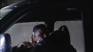 Sexy brunette double penetrated anal orgy   cum in mouth