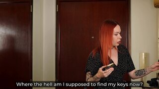 Step Mom in Catwoman Suit Tricks Step Son Into Hot Sharebed Sex