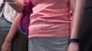 S*W*440 Busty Married Woman On A Crowded Bus! Asahi Mizuno, Kana Miyashita, Harua Hoshino, Yurina Momosaki Uncensored