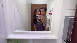 Real boyfriend girlfriend Home Toilet Sex Mms