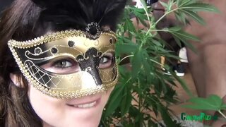 Teen sucks BBC BWC and swallows all the cum