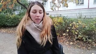 Fucked a college girl at the entrance