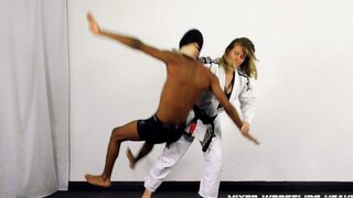 Mwh0107 Venom - Black Belt - Judo Throws and Foot Domination