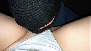 Cunnilingus in car pov female