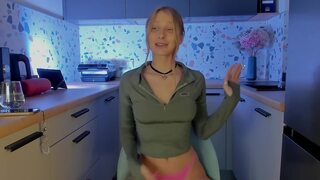 Playing with tits and pussy