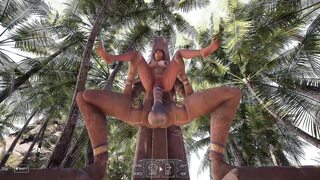 Complete Gameplay - Breasts in the Sun, Part 4